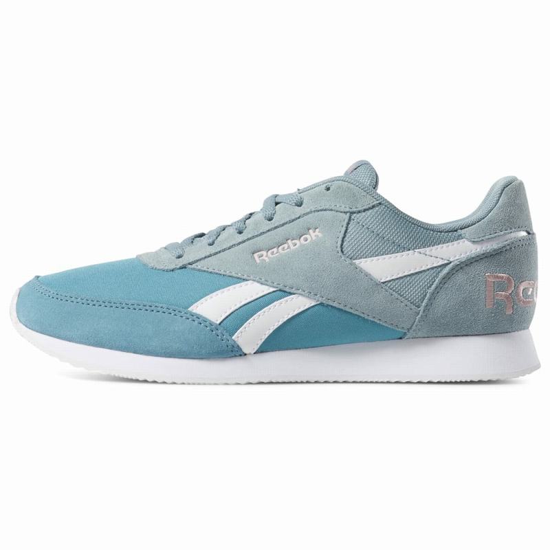Tenisi Reebok Royal Clean Jogger Dama Albastri/Turcoaz/Albi Romania YX5039ZQ